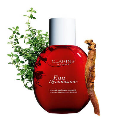 50 ML Clarins Eau Dynamisante ist ein zitrusfruchtiger Aromaduft der sofort Energie spendet, er stimuliert Vitalität, belebt die Sinne und  verleiht der Haut einen zarten Duft. Körperspray  1 of 3 