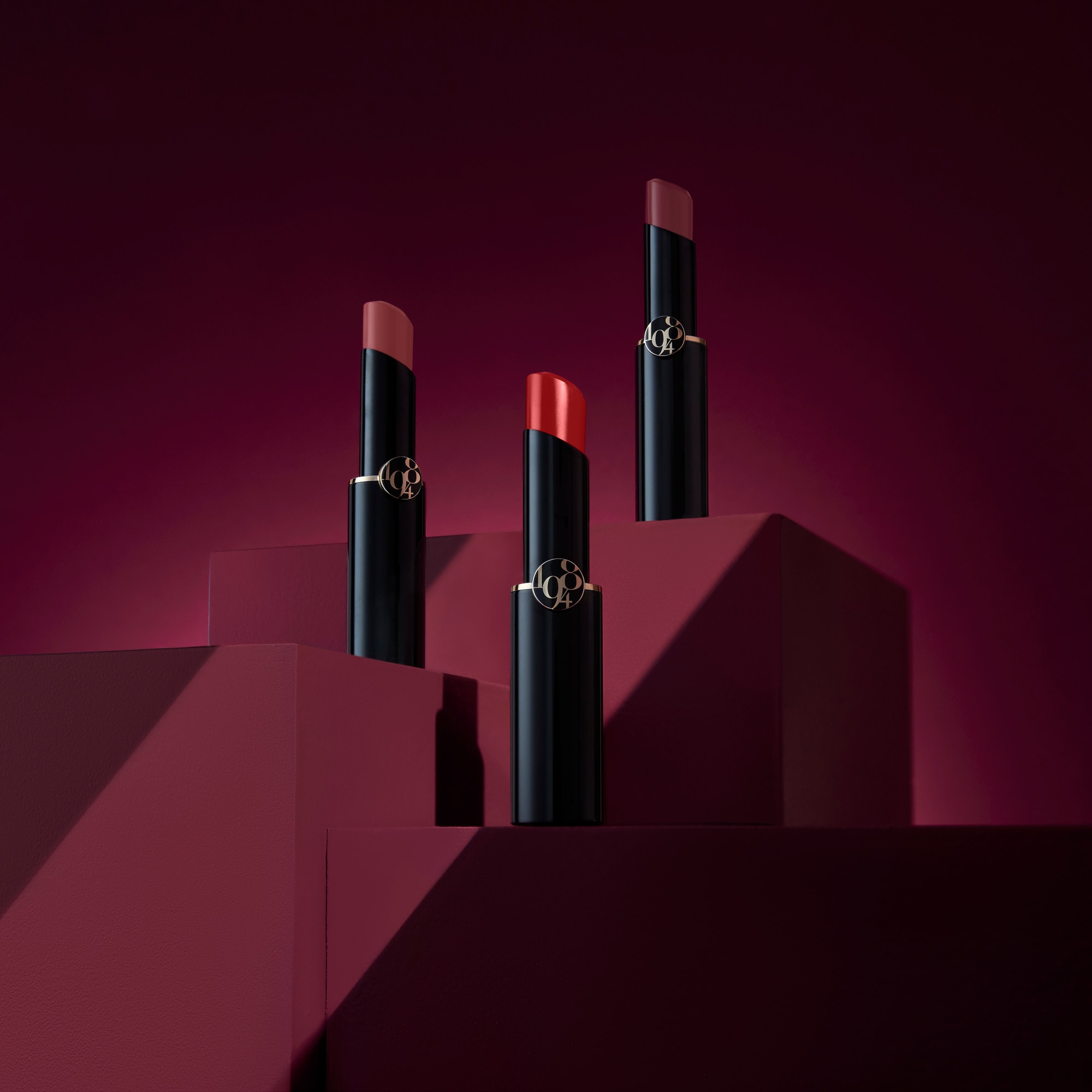 Satinierter Lippenstift