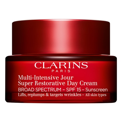 50 ML Clarins PFLEGELINIE MULTI-INTENSIVE Super Restorative Tagescreme SPF 15  1 of 1 Super Restorative Tagescreme SPF 15