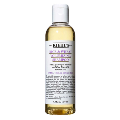 250 ML Kiehl's SHAMPOOS Voluminizing Rice Wheat Shampoo  1 of 1 