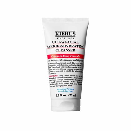 75 ML Kiehl's ULTRA FACIAL BARRIER CLEANSER Reinigungslotion 1 of 7