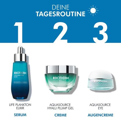 30 ML Biotherm AQUASOURCE Hyalu Plump Gesichtsgel  1 of 6 