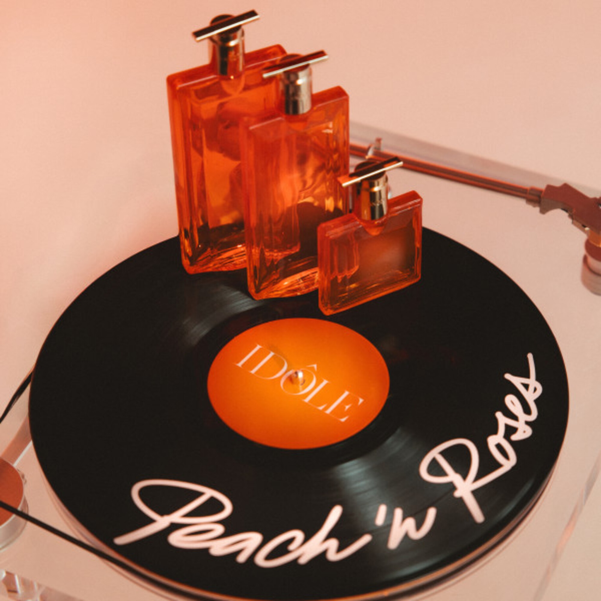50 ML Lancôme Lancôme Idôle Peach'N Roses Eau de Parfum Damaskusrose Pfirsichduft Damenparfum Eau de Parfum 1 of 8