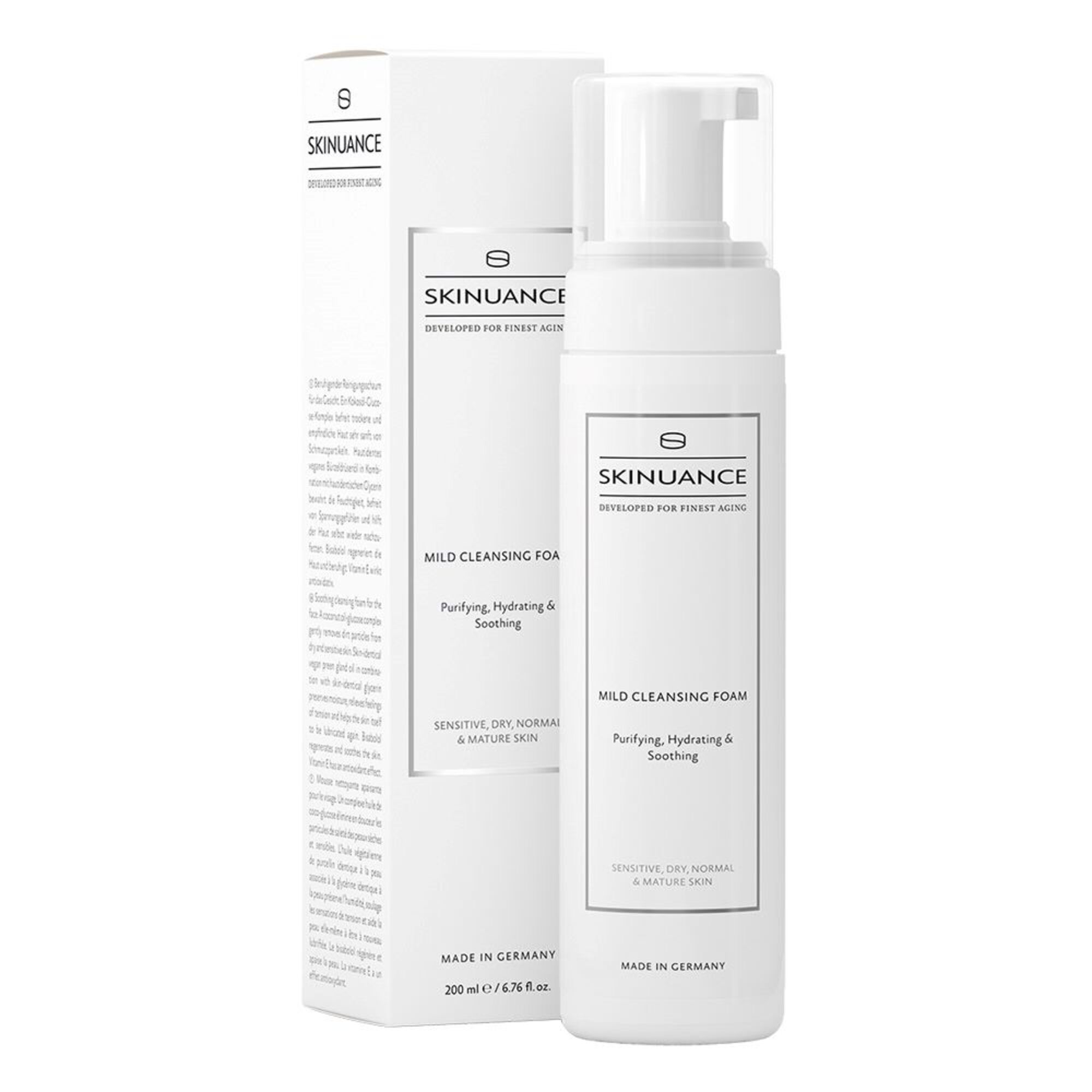 200 ML Skinuance CLEANSING Milder Reinigungsschaum  1 of 7 