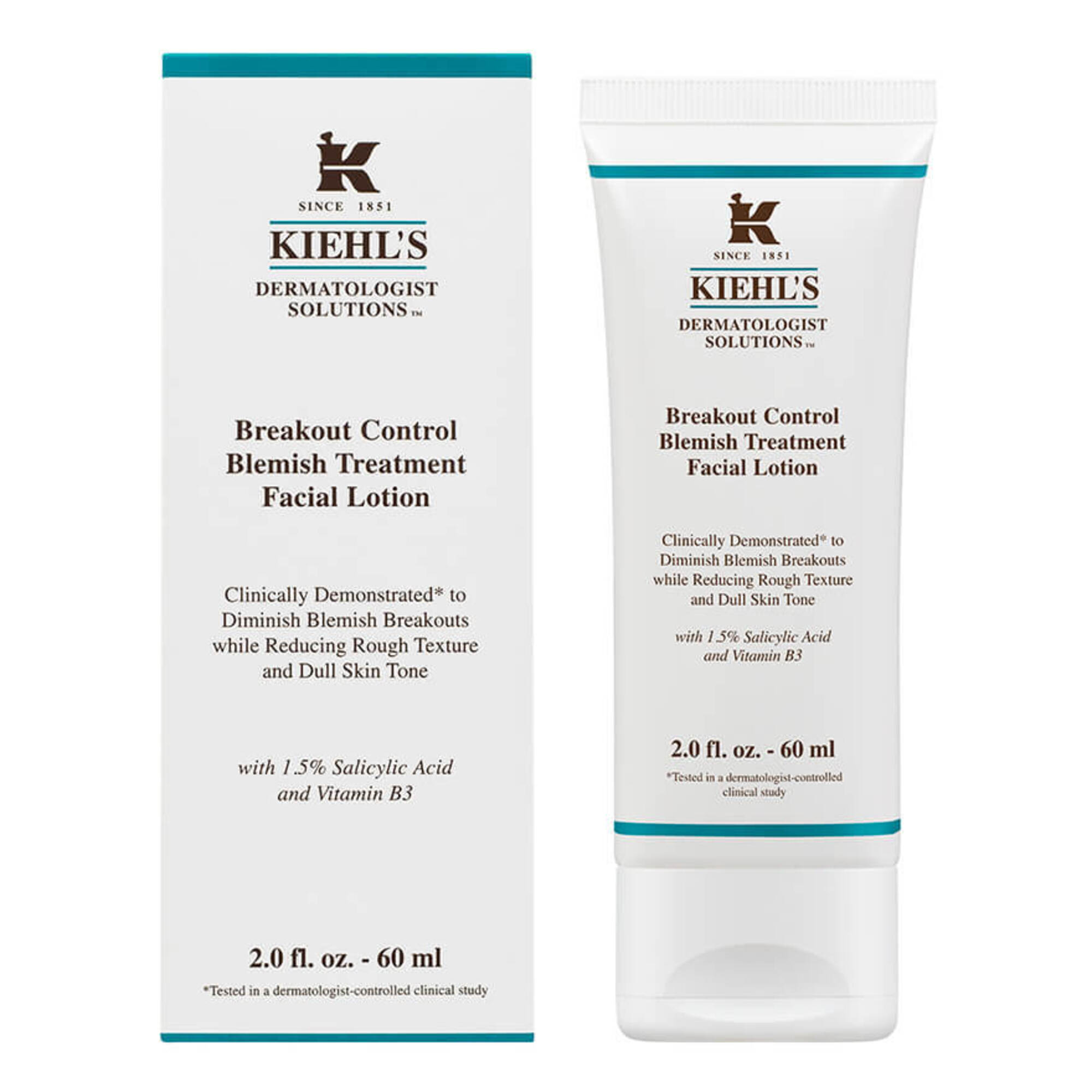 60 ML Kiehl's BLEMISH TREATMENTS Pflegelotion für unreine Haut 1 of 1