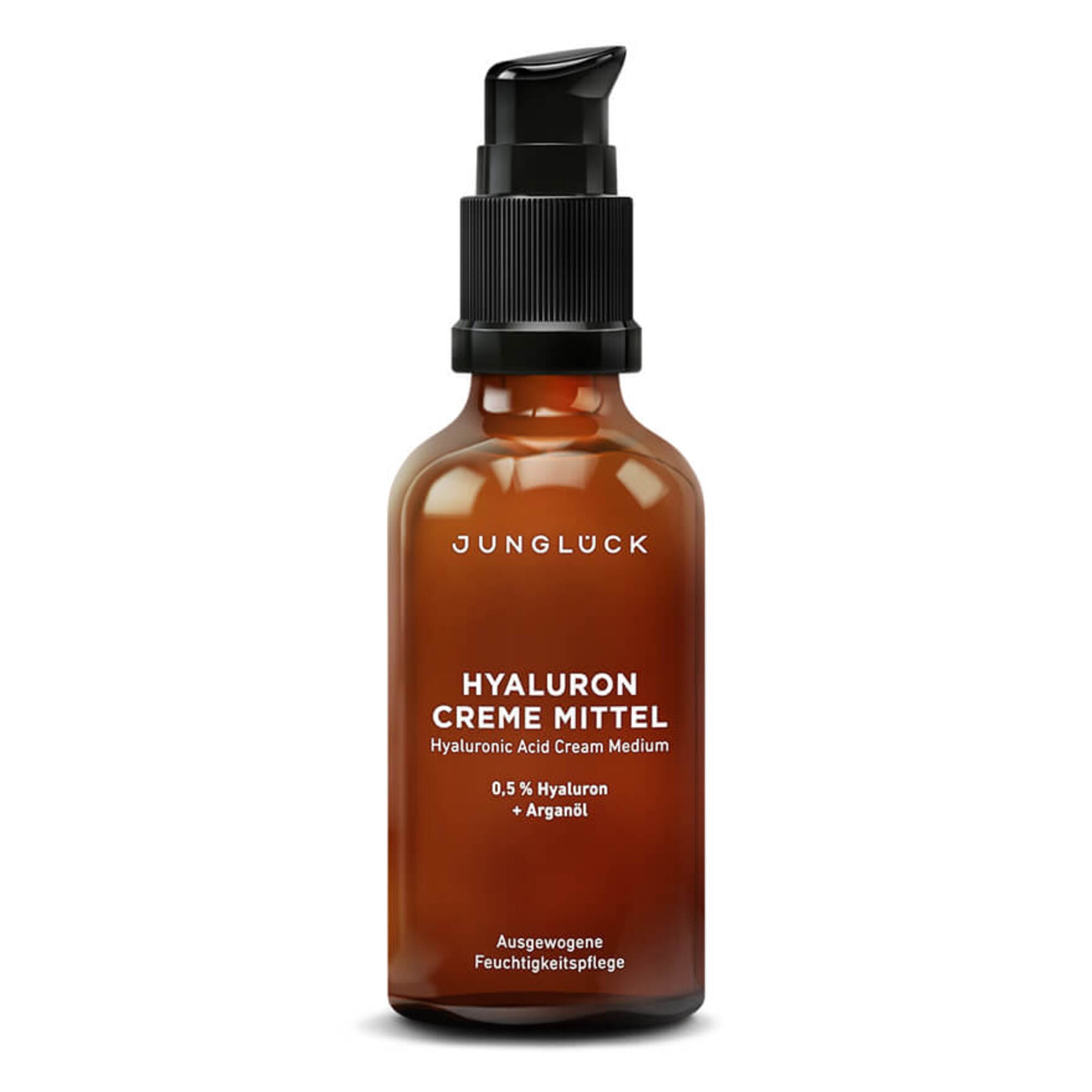50 ML JUNGLÜCK JUNG PFLEGE GESICHT Hyaluron Creme mittel 1 of 1 Hyaluron Creme mittel