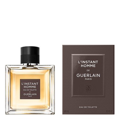 100 ML Guerlain L'INSTANT DE GUERLAIN POUR HOM Eau de Toilette  1 of 2 