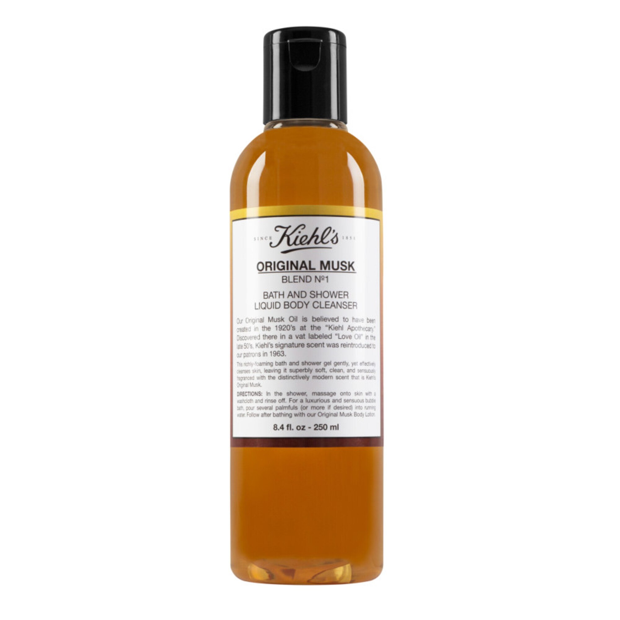 250 ML Kiehl's Musk Shower Gel Duschgel 1 of 2