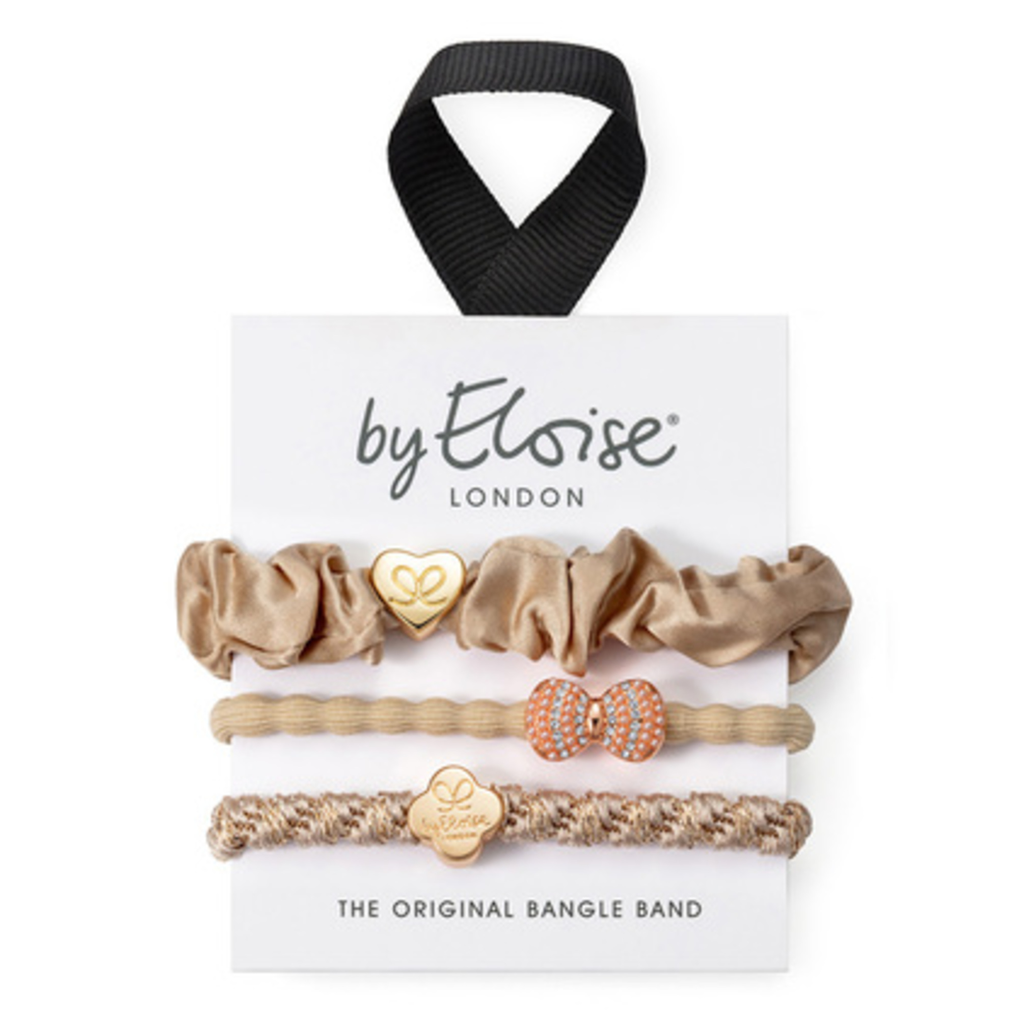 1 Stück/e BY ELOISE TWO WAYS TO BANGLE Sandy Lane - Luxuriösen Must-haveTripple Haargummi 