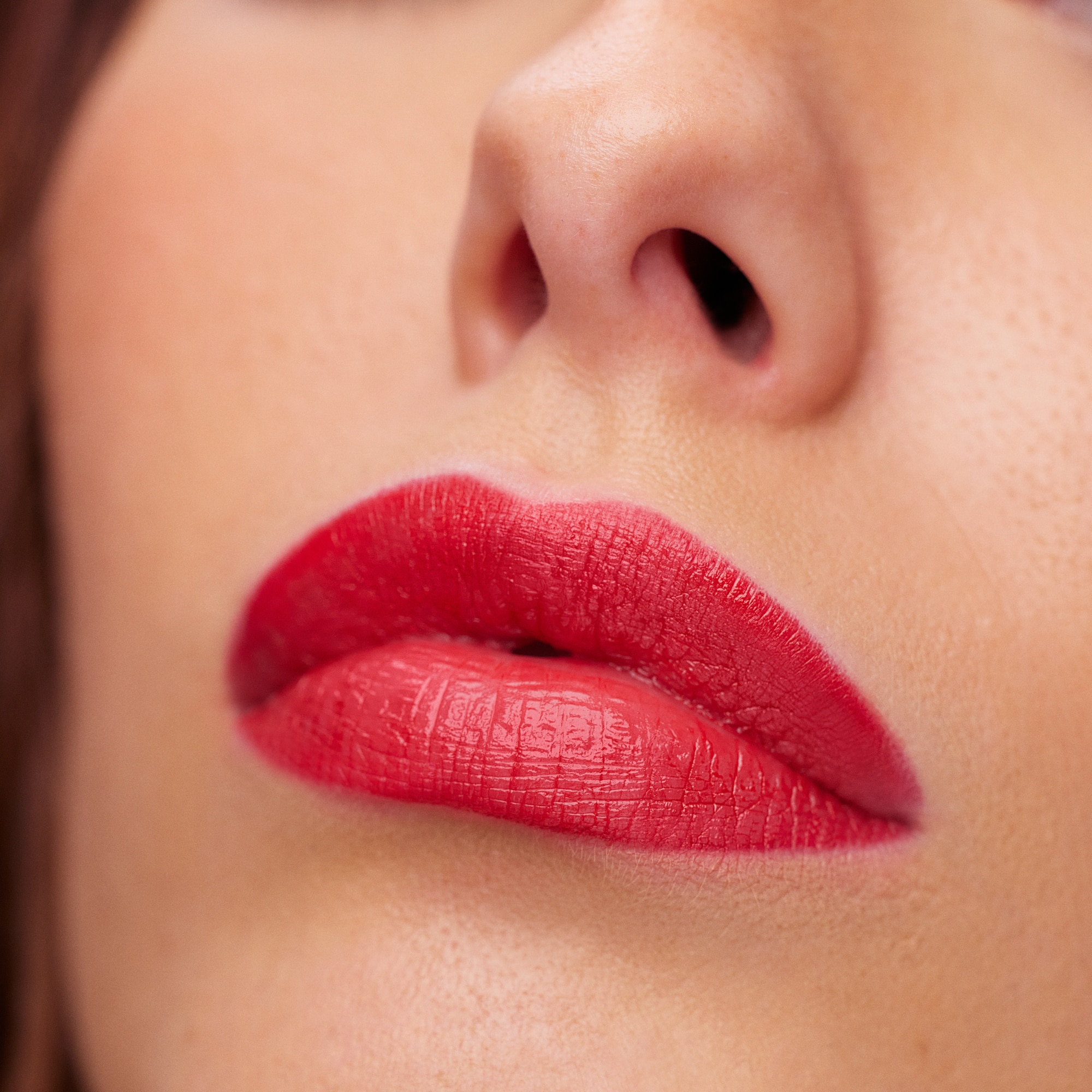 Satinierter Lippenstift