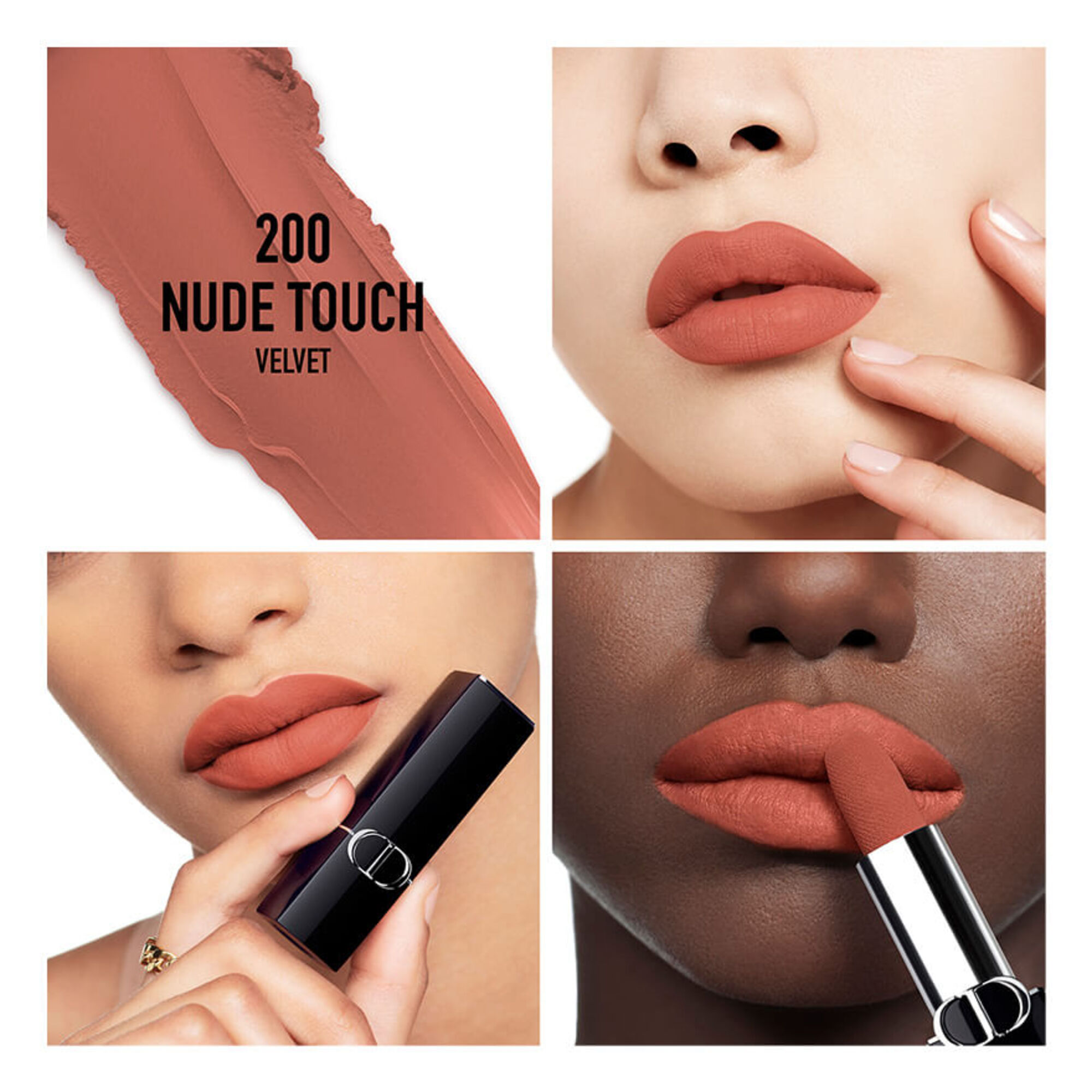 Lippenstift Refill - 2 Finishes: Samt und Satin