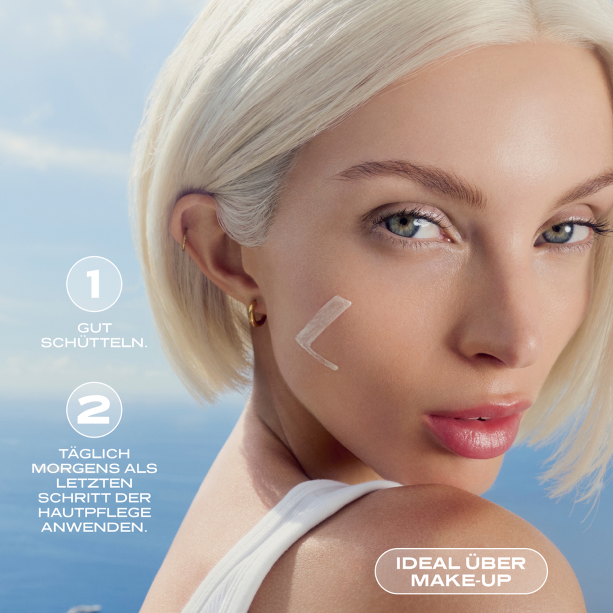 40 ML Lancaster Sun Perfect AIR Daily Invisible Fluid SPF50 Glow Booster Sonnenschutz 1 of 8
