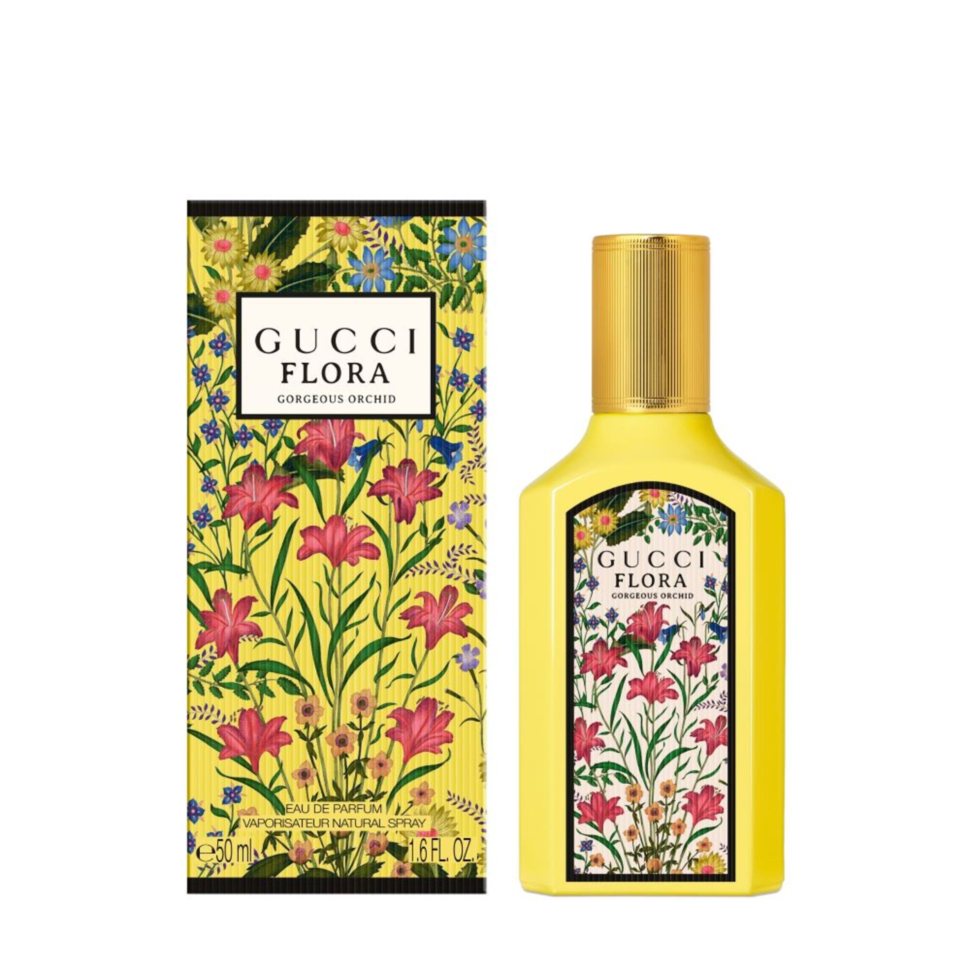 50 ML Gucci FLORA GORGEOUS ORCHID Eau de Parfum 1 of 8